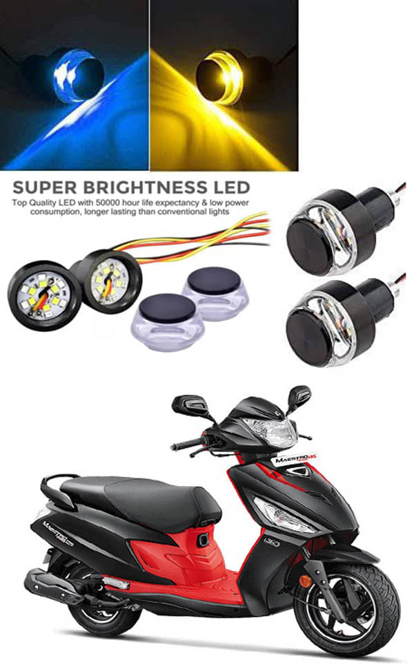 Rustproof, Waterproof Indicator Light/Handle Light (Multicolor) For Hero MotoCorp Maestro Edge 125 Rustproof, Waterproof Indicator Light/Handle Light (Multicolor) For Hero MotoCorp Maestro Edge 125