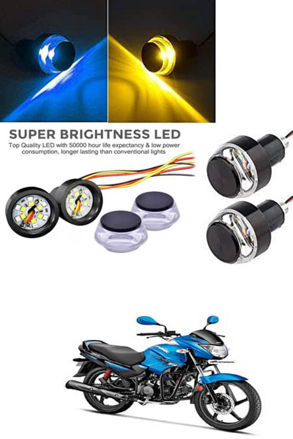 Rustproof, Waterproof Indicator Light/Handle Light (Multicolor) For Hero Glamour FI Rustproof, Waterproof Indicator Light/Handle Light (Multicolor) For Hero Glamour FI