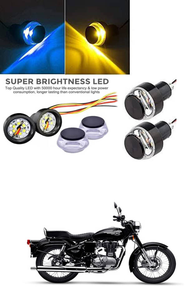 Rustproof, Waterproof Indicator Light/Handle Light (Multicolor) For Royal Enfield Standard 350 Rustproof, Waterproof Indicator Light/Handle Light (Multicolor) For Royal Enfield Standard 350