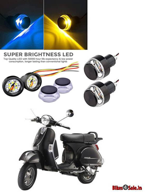     			Rustproof, Waterproof Indicator Light/Handle Light (Multicolor) For LML Star Euro 150