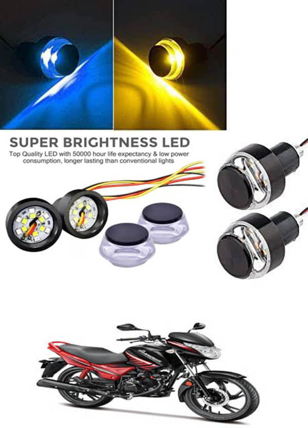     			Rustproof, Waterproof Indicator Light/Handle Light (Multicolor) For Hero Glamour