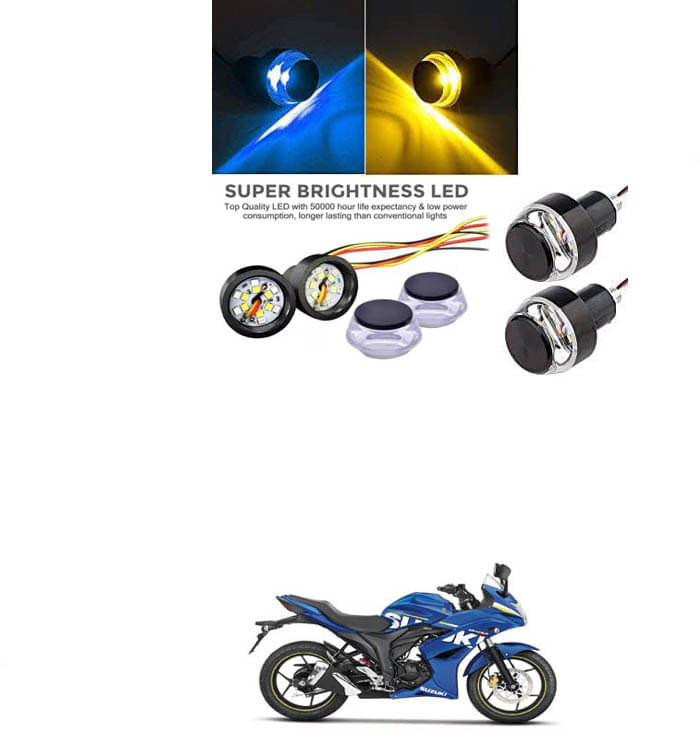 Rustproof, Waterproof Indicator Light/Handle Light (Multicolor) For Suzuki Gixxer SF Rustproof, Waterproof Indicator Light/Handle Light (Multicolor) For Suzuki Gixxer SF