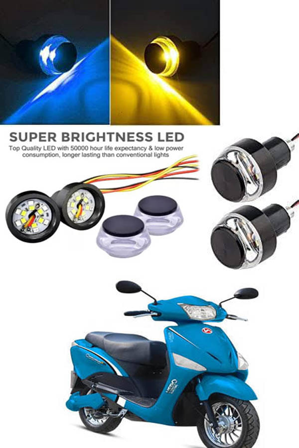 Rustproof, Waterproof Indicator Light/Handle Light (Multicolor) For Hero Electric Optima Rustproof, Waterproof Indicator Light/Handle Light (Multicolor) For Hero Electric Optima