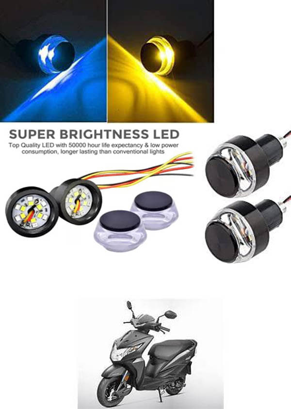 Rustproof, Waterproof Indicator Light/Handle Light (Multicolor) For Honda Dio Rustproof, Waterproof Indicator Light/Handle Light (Multicolor) For Honda Dio