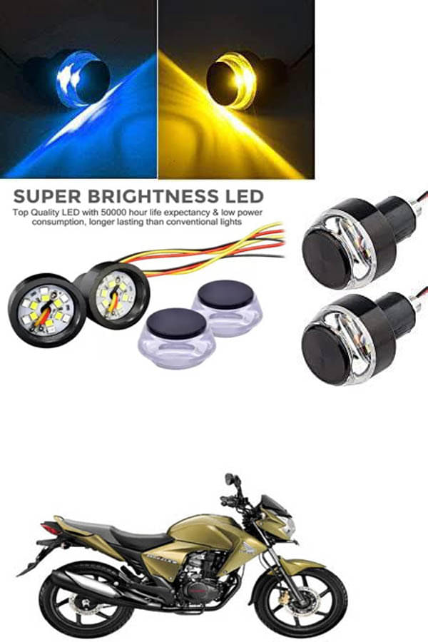     			Rustproof, Waterproof Indicator Light/Handle Light (Multicolor) For Honda Dazzler