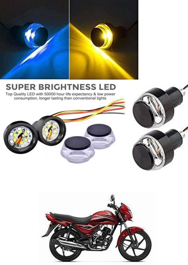     			Rustproof, Waterproof Indicator Light/Handle Light (Multicolor) For Honda Dream Neo