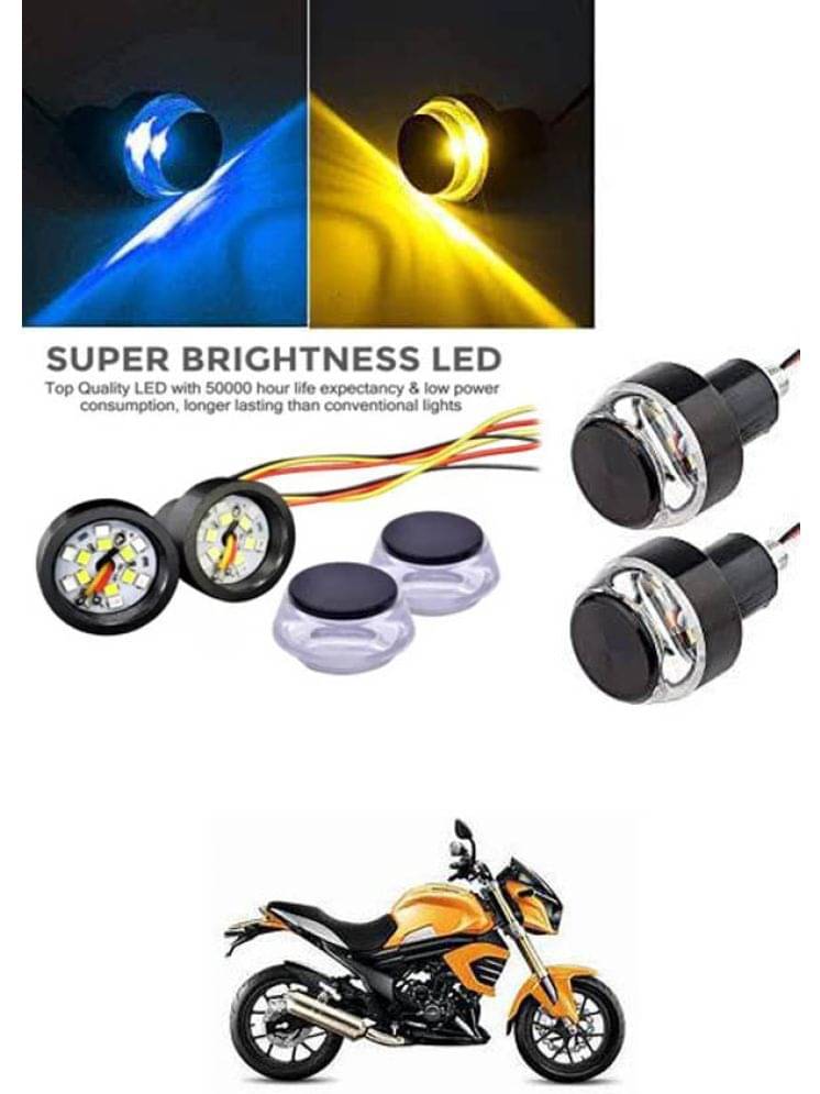 Rustproof, Waterproof Indicator Light/Handle Light (Multicolor) For Mahindra Mojo Rustproof, Waterproof Indicator Light/Handle Light (Multicolor) For Mahindra Mojo