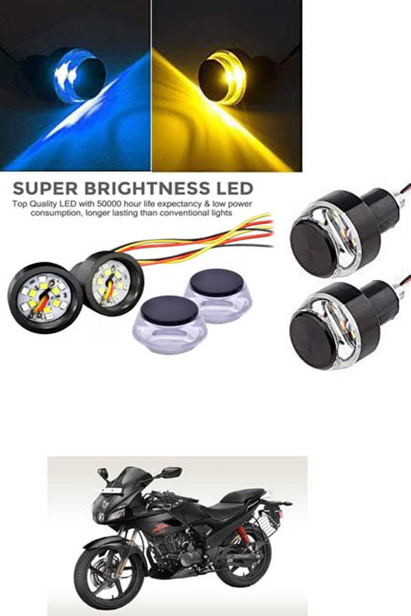 Rustproof, Waterproof Indicator Light/Handle Light (Multicolor) For Hero Karizma Rustproof, Waterproof Indicator Light/Handle Light (Multicolor) For Hero Karizma