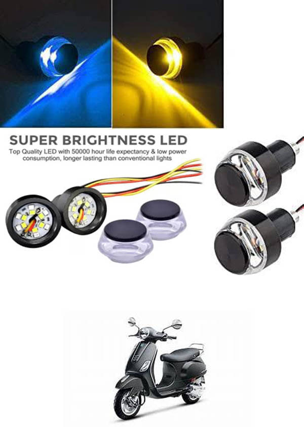 Rustproof, Waterproof Indicator Light/Handle Light (Multicolor) For Piaggio Vespa VXL Rustproof, Waterproof Indicator Light/Handle Light (Multicolor) For Piaggio Vespa VXL