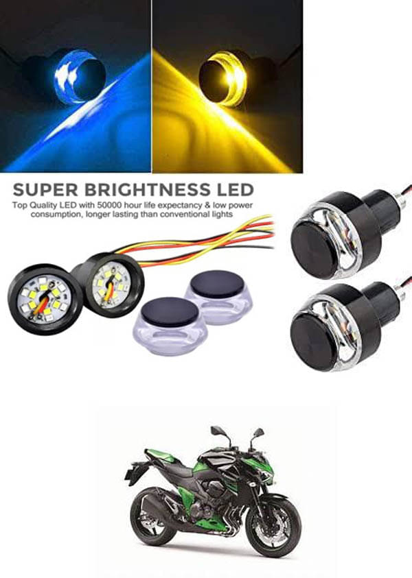     			Rustproof, Waterproof Indicator Light/Handle Light (Multicolor) For Kawasaki Z800