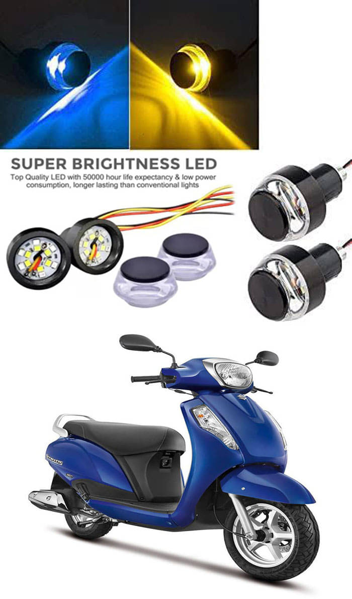 Rustproof, Waterproof Indicator Light/Handle Light (Multicolor) For Suzuki Access 125 Rustproof, Waterproof Indicator Light/Handle Light (Multicolor) For Suzuki Access 125