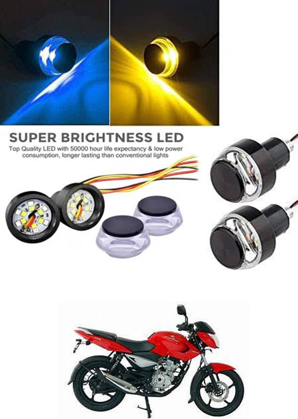 Rustproof, Waterproof Indicator Light/Handle Light (Multicolor) For Bajaj Pulsar 135 LS DTS-i Rustproof, Waterproof Indicator Light/Handle Light (Multicolor) For Bajaj Pulsar 135 LS DTS-i