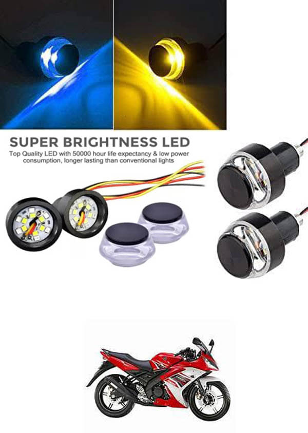 Rustproof, Waterproof Indicator Light/Handle Light (Multicolor) For Yamaha R15 s Rustproof, Waterproof Indicator Light/Handle Light (Multicolor) For Yamaha R15 s