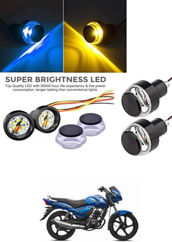 Rustproof, Waterproof Indicator Light/Handle Light (Multicolor) For TVS Star Rustproof, Waterproof Indicator Light/Handle Light (Multicolor) For TVS Star