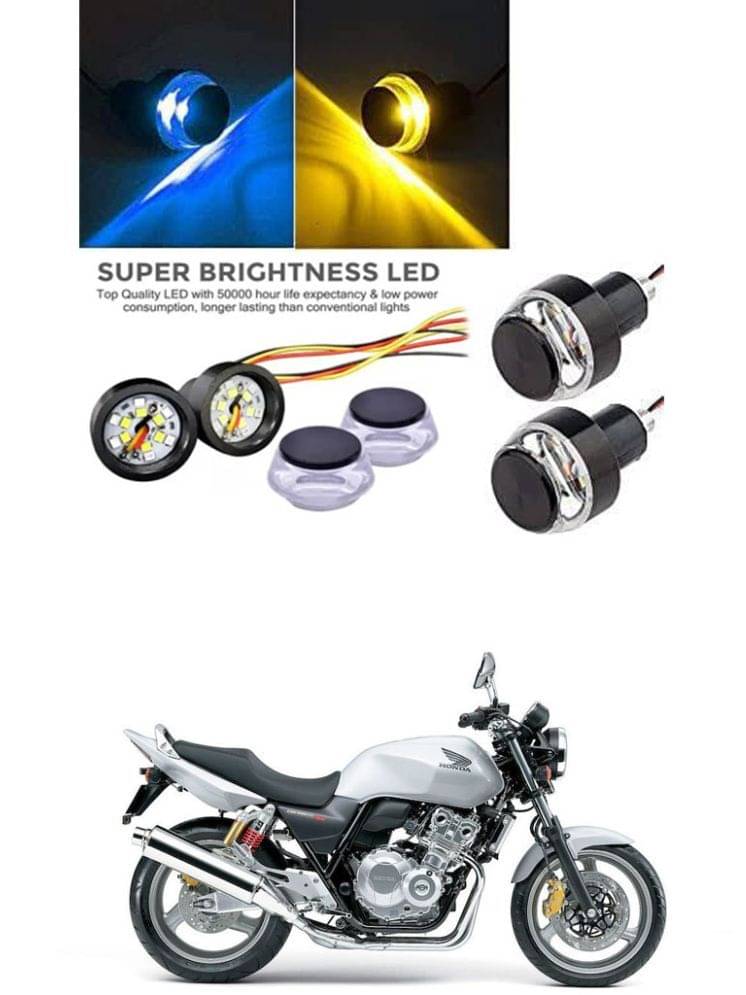 Rustproof, Waterproof Indicator Light/Handle Light (Multicolor) For Honda CB 400 Rustproof, Waterproof Indicator Light/Handle Light (Multicolor) For Honda CB 400