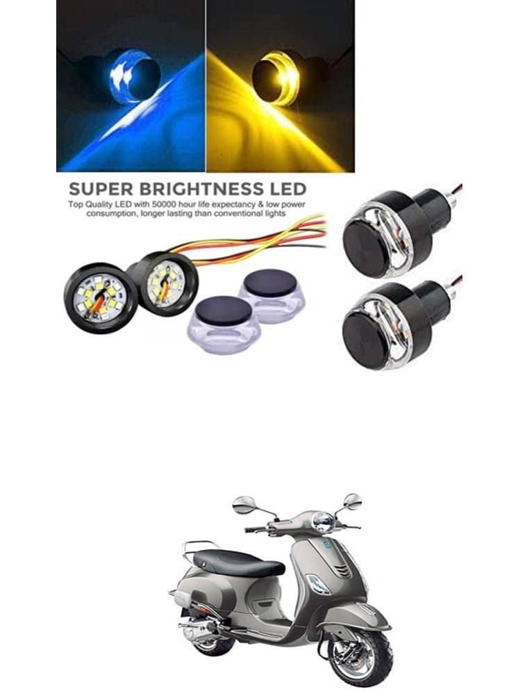    			Rustproof, Waterproof Indicator Light/Handle Light (Multicolor) For Vespa Vespa VXL 125