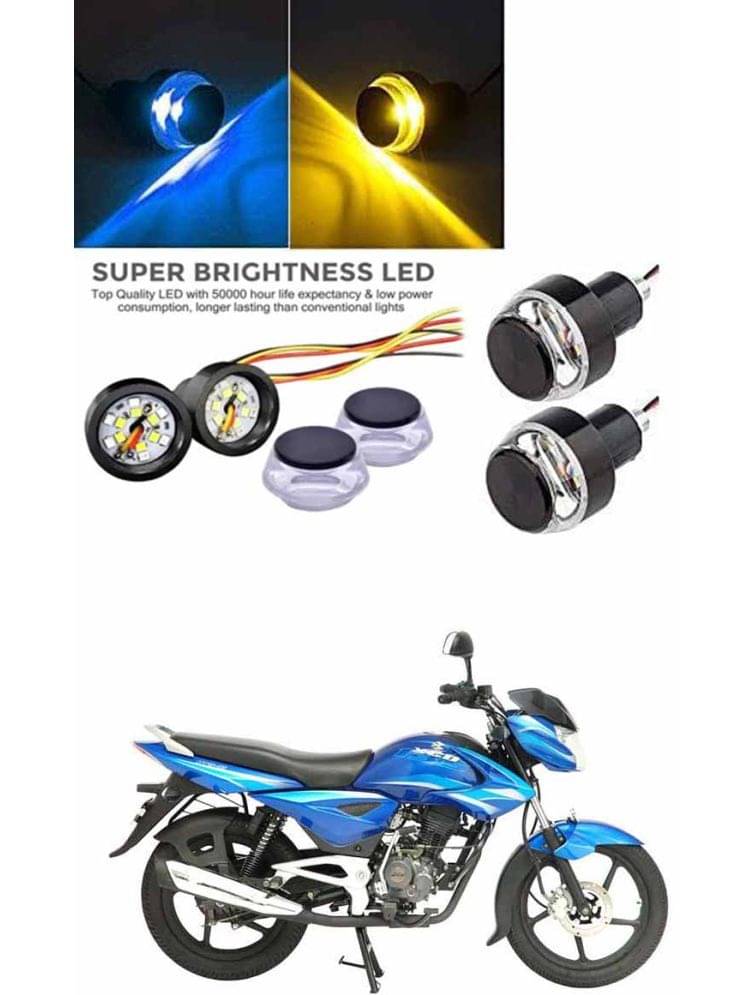     			Rustproof, Waterproof Indicator Light/Handle Light (Multicolor) For Bajaj XCD 135