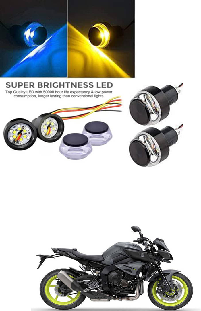 Rustproof, Waterproof Indicator Light/Handle Light (Multicolor) For Yamaha MT 9 Rustproof, Waterproof Indicator Light/Handle Light (Multicolor) For Yamaha MT 9