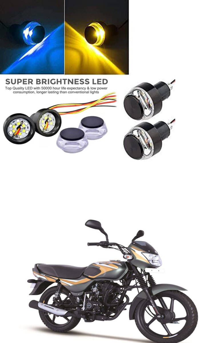 Rustproof, Waterproof Indicator Light/Handle Light (Multicolor) For Bajaj CT110 Rustproof, Waterproof Indicator Light/Handle Light (Multicolor) For Bajaj CT110