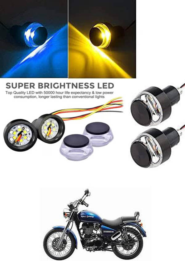 Rustproof, Waterproof Indicator Light/Handle Light (Multicolor) For Royal Enfield Thunderbird 350 Rustproof, Waterproof Indicator Light/Handle Light (Multicolor) For Royal Enfield Thunderbird 350