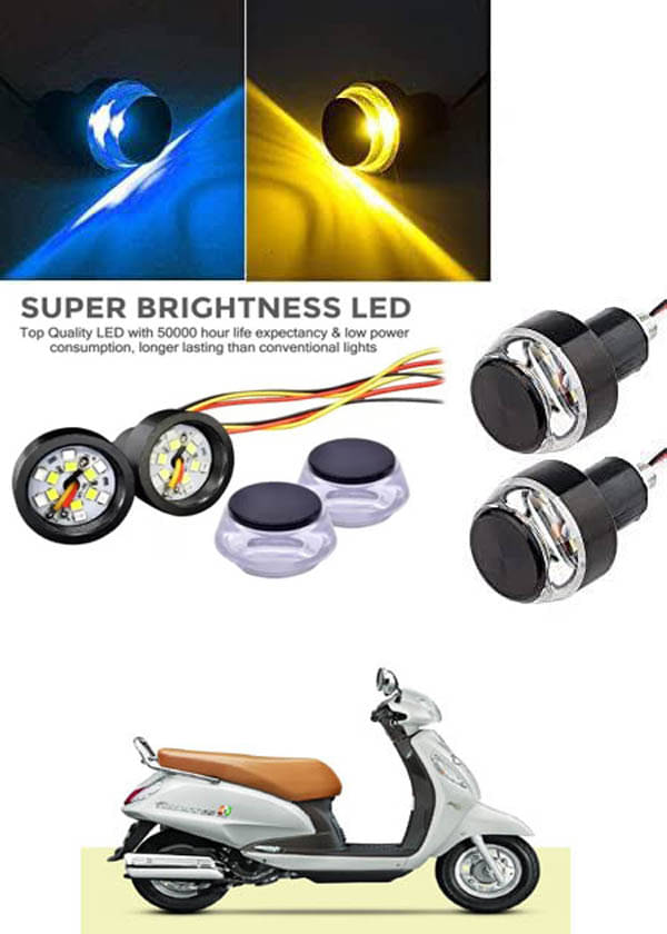 Rustproof, Waterproof Indicator Light/Handle Light (Multicolor) For Suzuki Access Rustproof, Waterproof Indicator Light/Handle Light (Multicolor) For Suzuki Access