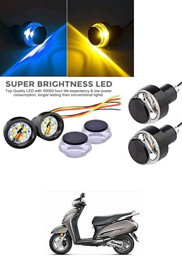 Rustproof, Waterproof Indicator Light/Handle Light (Multicolor) For Honda Activa 125 Rustproof, Waterproof Indicator Light/Handle Light (Multicolor) For Honda Activa 125
