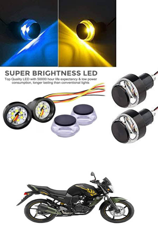     			Rustproof, Waterproof Indicator Light/Handle Light (Multicolor) For Yamaha FZ