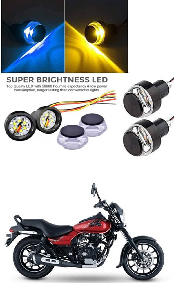 Rustproof, Waterproof Indicator Light/Handle Light (Multicolor) For Bajaj Avenger Street 160 Rustproof, Waterproof Indicator Light/Handle Light (Multicolor) For Bajaj Avenger Street 160