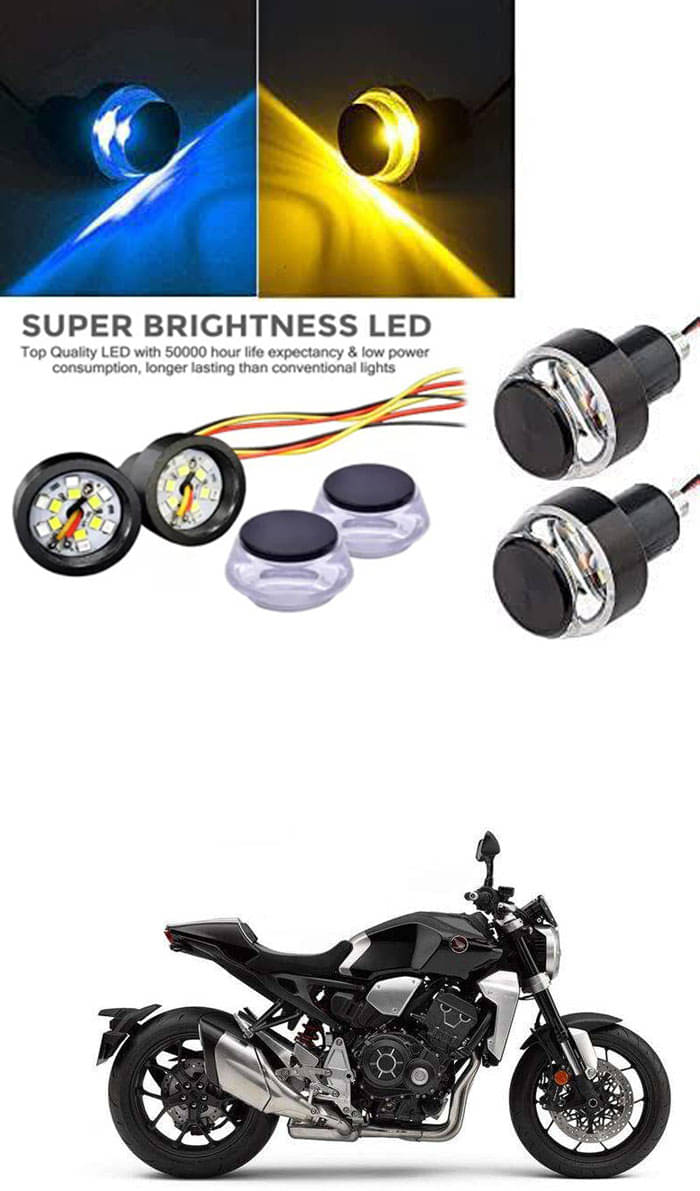 Rustproof, Waterproof Indicator Light/Handle Light (Multicolor) For Honda CB1000R Plus Rustproof, Waterproof Indicator Light/Handle Light (Multicolor) For Honda CB1000R Plus