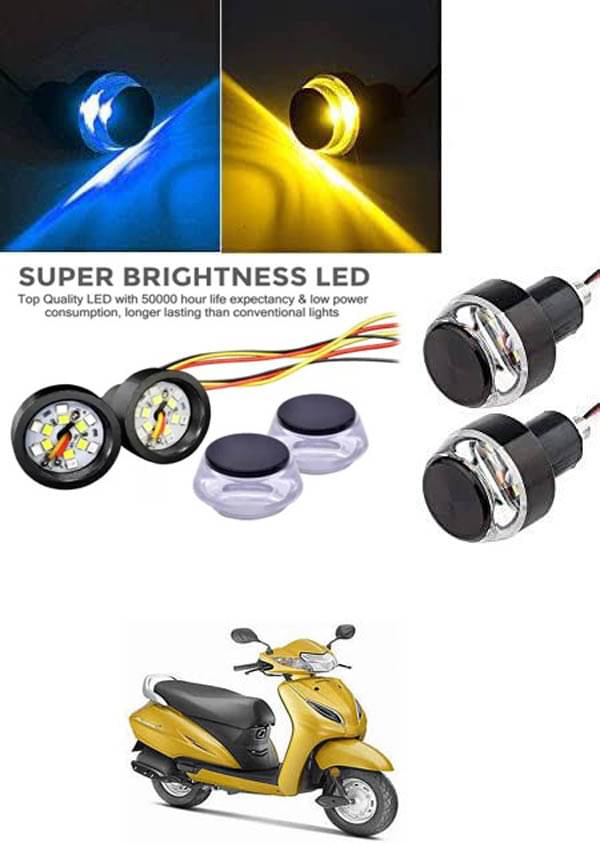 Rustproof, Waterproof Indicator Light/Handle Light (Multicolor) For Honda Activa 5G Rustproof, Waterproof Indicator Light/Handle Light (Multicolor) For Honda Activa 5G
