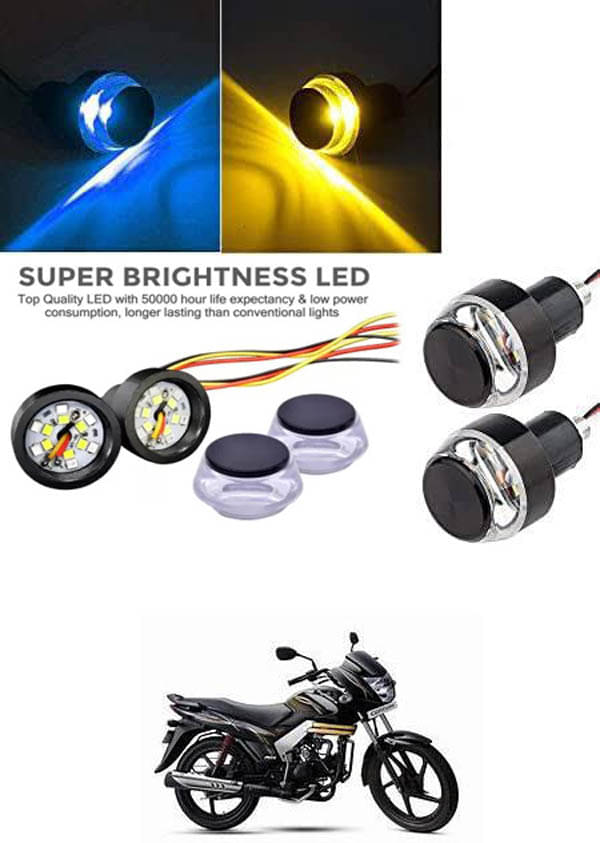     			Rustproof, Waterproof Indicator Light/Handle Light (Multicolor) For Mahindra Centuro