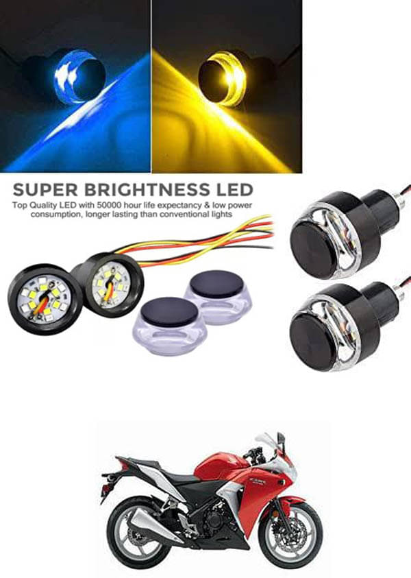 Rustproof, Waterproof Indicator Light/Handle Light (Multicolor) For Honda CBR 250R Rustproof, Waterproof Indicator Light/Handle Light (Multicolor) For Honda CBR 250R