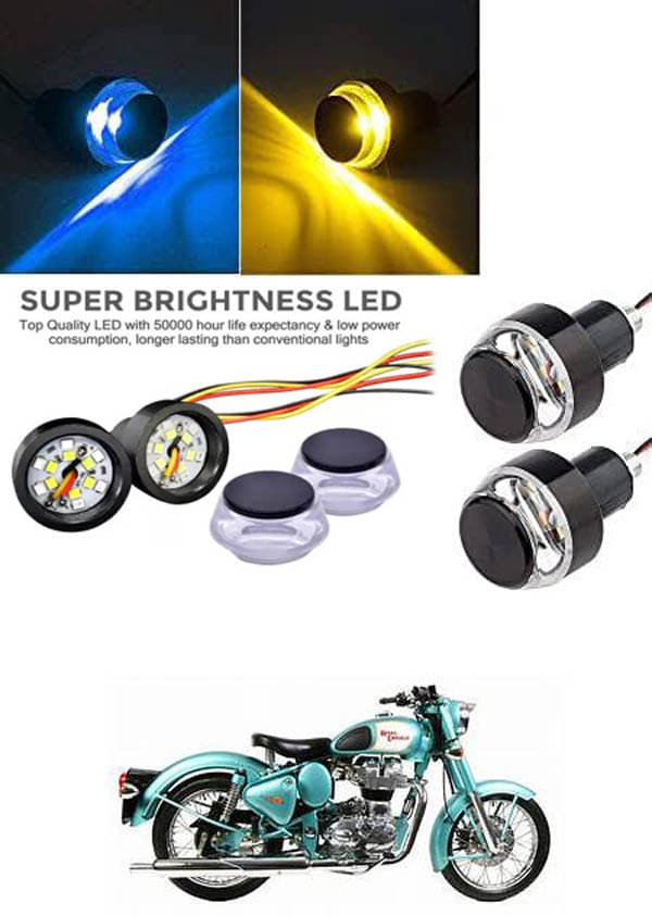 Rustproof, Waterproof Indicator Light/Handle Light (Multicolor) For Royal Enfield Classic 500 Rustproof, Waterproof Indicator Light/Handle Light (Multicolor) For Royal Enfield Classic 500