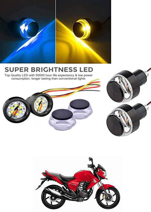 Rustproof, Waterproof Indicator Light/Handle Light (Multicolor) For Honda CB Rustproof, Waterproof Indicator Light/Handle Light (Multicolor) For Honda CB