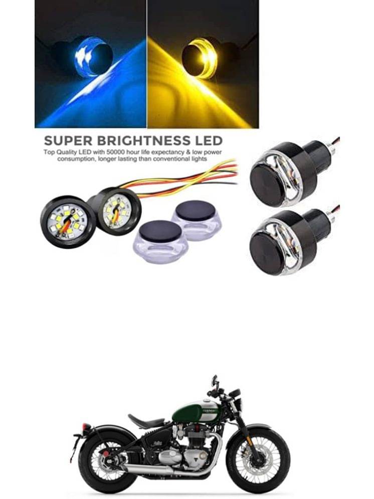 Rustproof, Waterproof Indicator Light/Handle Light (Multicolor) For Triumph Bonneville Bobber Rustproof, Waterproof Indicator Light/Handle Light (Multicolor) For Triumph Bonneville Bobber