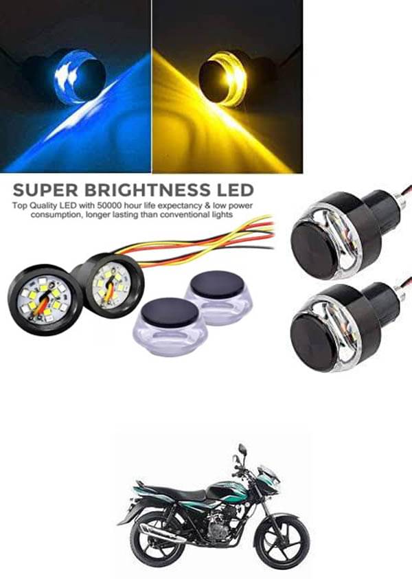     			Rustproof, Waterproof Indicator Light/Handle Light (Multicolor) For Bajaj Discover 100 DTS-i