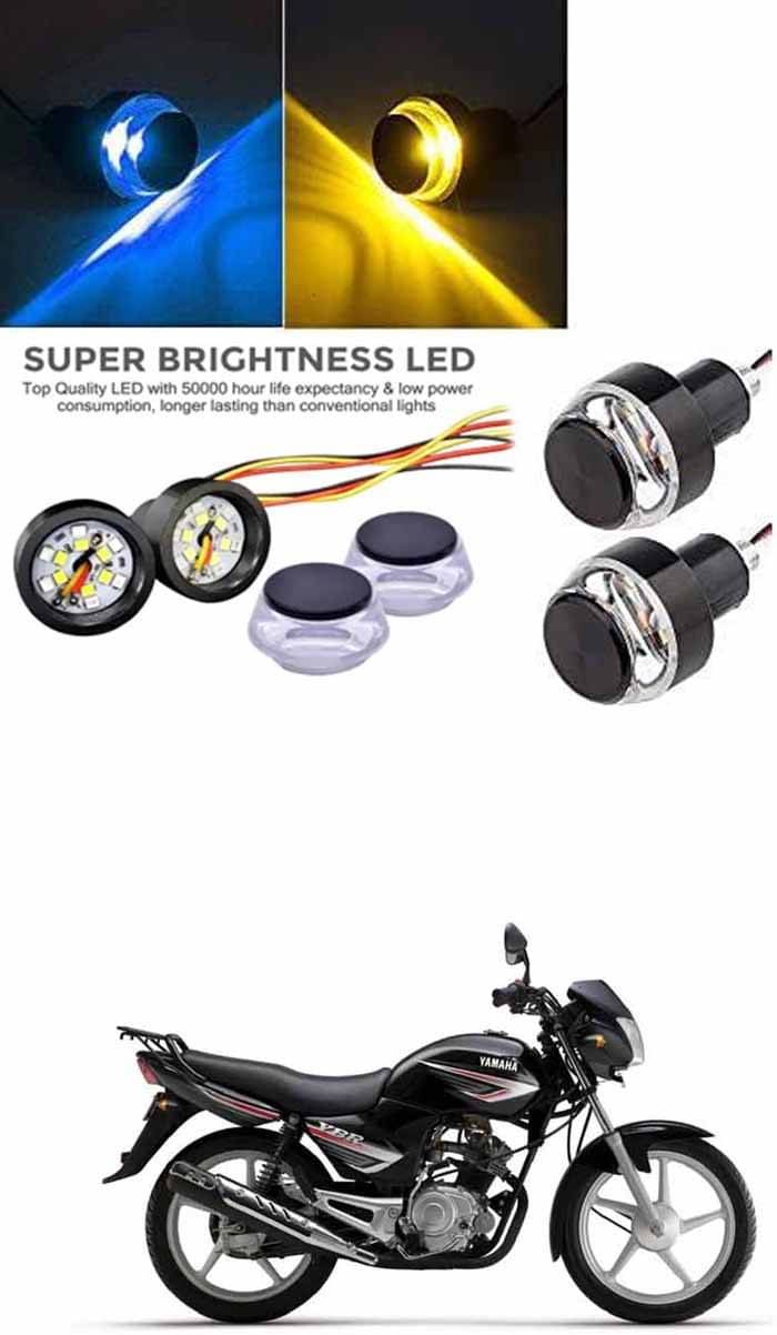     			Rustproof, Waterproof Indicator Light/Handle Light (Multicolor) For Yamaha YBR 110