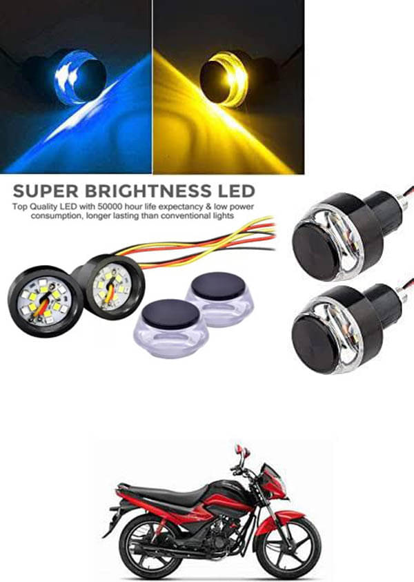 Rustproof, Waterproof Indicator Light/Handle Light (Multicolor) For Hero Splendor I Smart Rustproof, Waterproof Indicator Light/Handle Light (Multicolor) For Hero Splendor I Smart