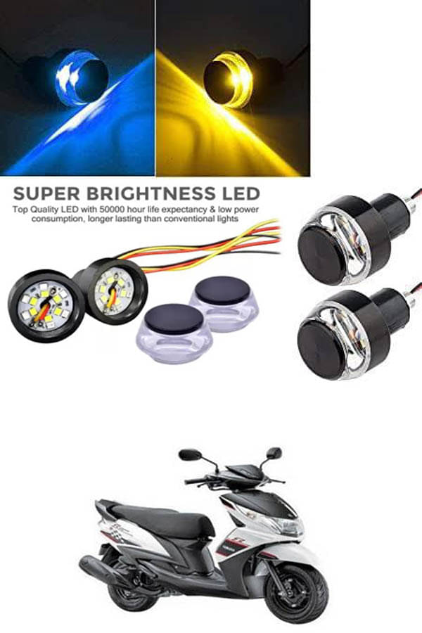    			Rustproof, Waterproof Indicator Light/Handle Light (Multicolor) For Yamaha Ray