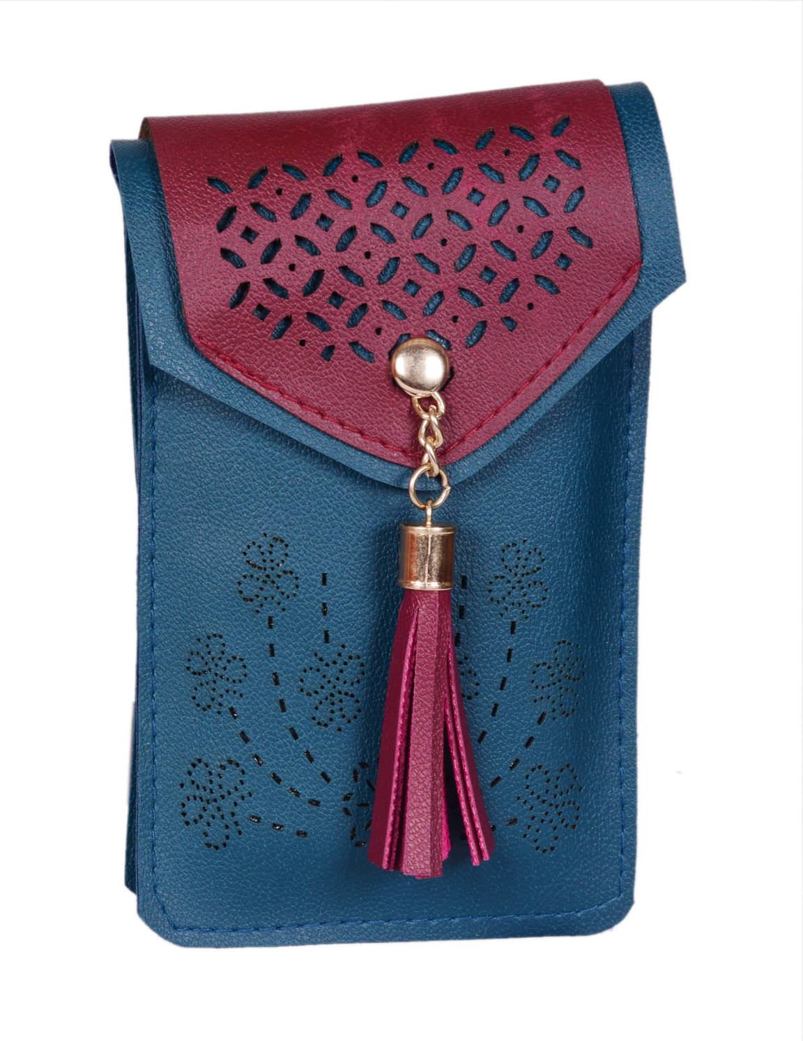     			SUNESH CREATION Sling Bag Fabric Set of 1 ( Blue )