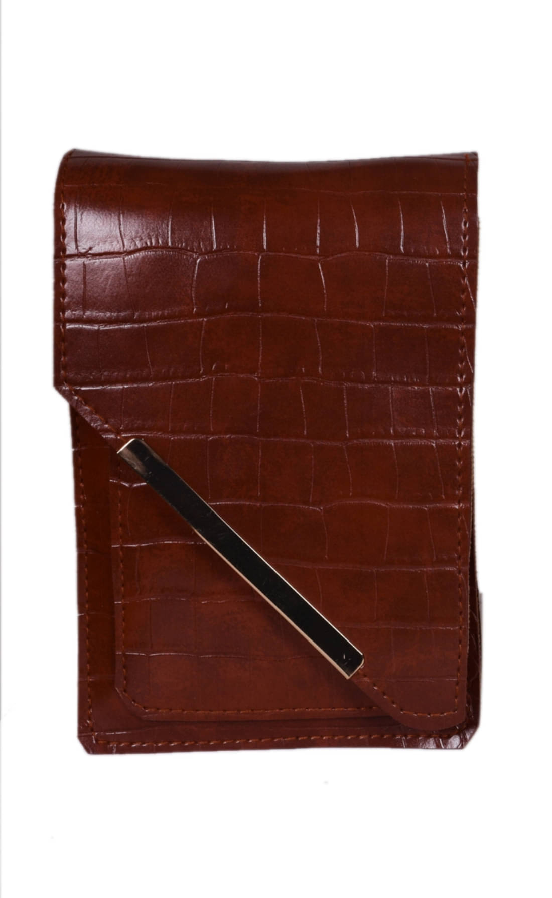     			SUNESH CREATION Sling Bag Fabric Set of 1 ( Brown )