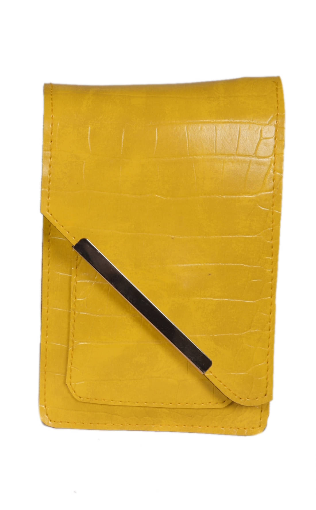     			SUNESH CREATION Sling Bag Fabric Set of 1 ( Yellow )