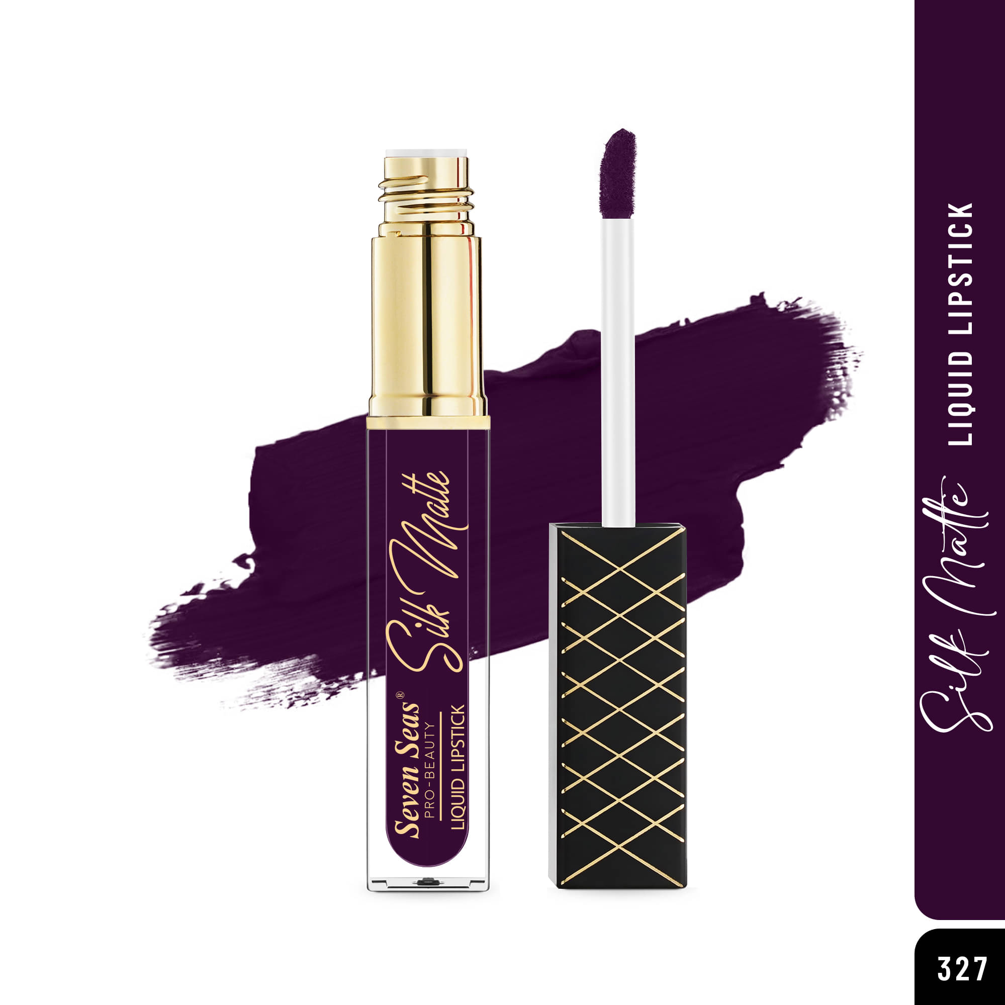 Seven Seas Silk Matte Long StayHigh Coverage Glides Smoothly Liquid Lipstick(Chestnut Rose,7ML) Seven Seas Silk Matte Long StayHigh Coverage Glides Smoothly Liquid Lipstick(Chestnut Rose,7ML)