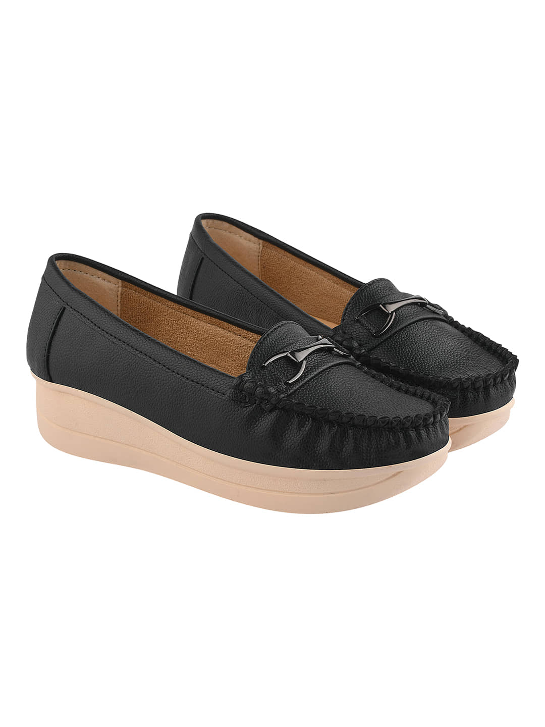 Shoetopia White Women's Loafers - Casual Shoes | Buy online on ZillyBuy