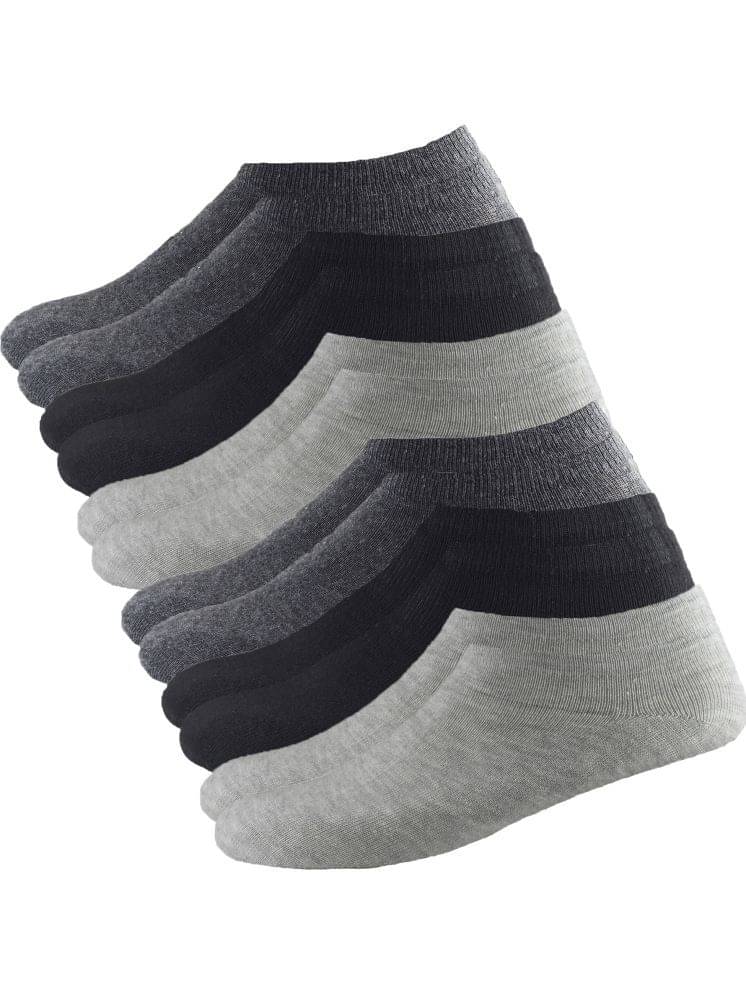 hicode Blended Men's Solid Multicolor Low Cut Socks ( Pack of 6 ) hicode Blended Men's Solid Multicolor Low Cut Socks ( Pack of 6 )