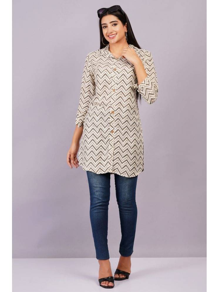 Rayon Short Kurti For Women (Pack of 1) Rayon Short Kurti For Women (Pack of 1)