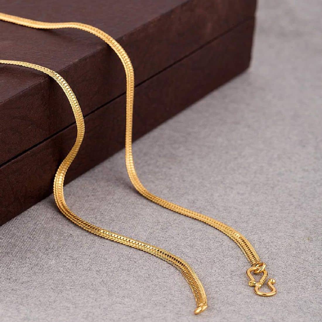 Jewarhaat Gold Plated Chain ( Set of 1 )