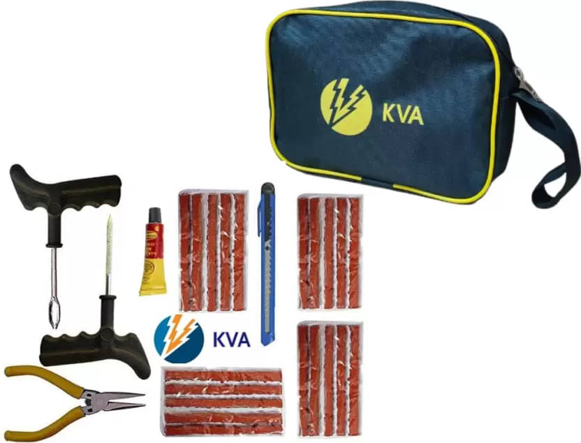     			Tubeless Tyre Puncture Repair Kit with 11-20 Strips