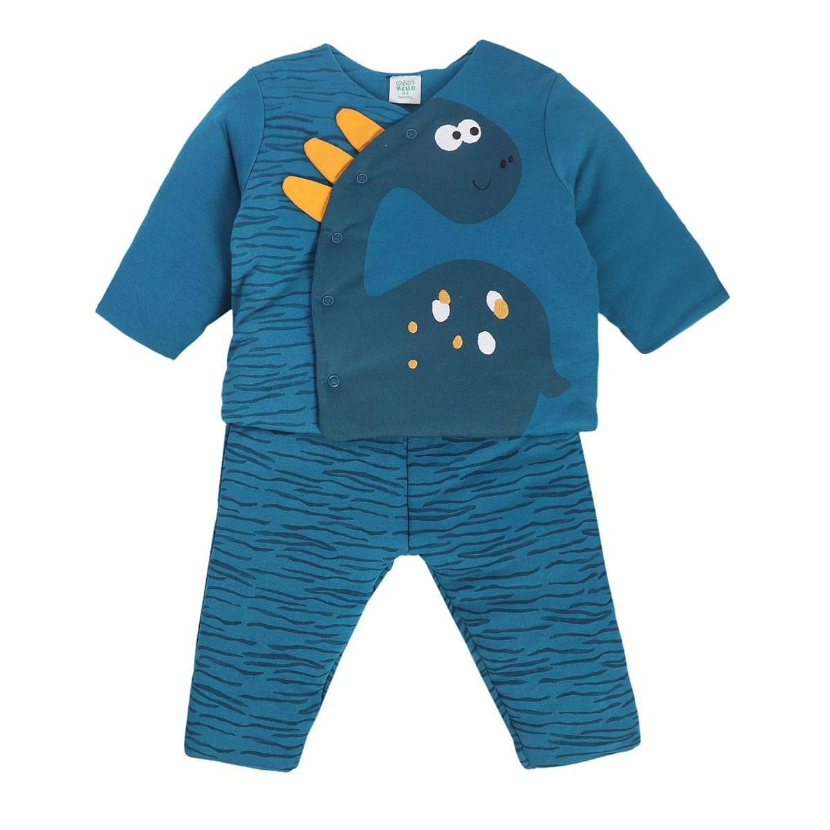     			MINI KLUB Pack of 1 Baby Boys Cotton Top & Trouser ( Blue )