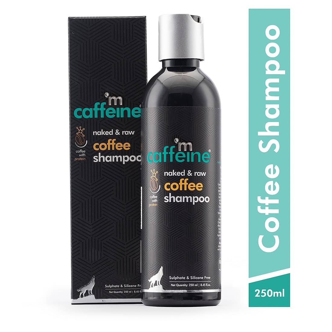     			mCaffeine Raw Coffee Shampoo for Anti Hair Fall Damage repair 250 ml (Pack of 1)